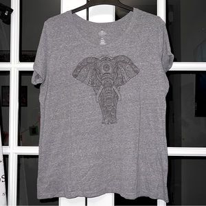 SJB Gray Elephant Tee